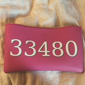 Palm Beach Zip Code Clutch